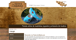 Desktop Screenshot of latiendademadera.com